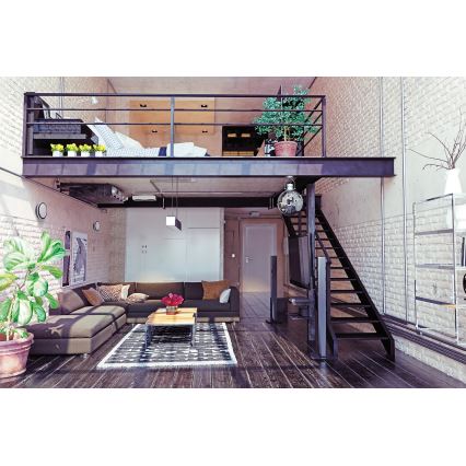 Вуличний світлодіодний стельовий світильник з датчиком руху BENO LED/24/30W/230V 3000/3500/4000K IP65 антрацит круглий