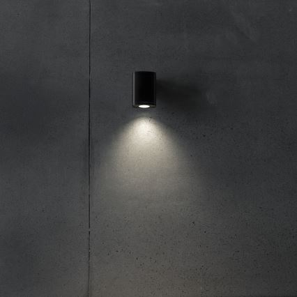 Вуличний настінний світильник ZEVI 1xGU10/10W/230V IP54 антрацит