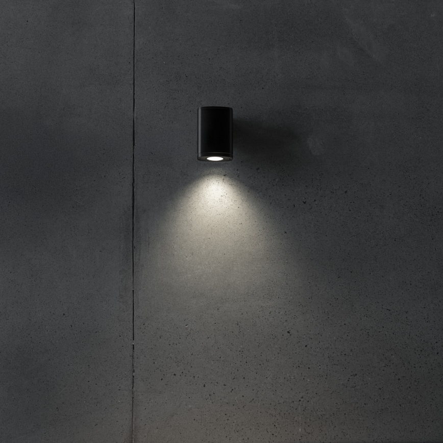 Вуличний настінний світильник ZEVI 1xGU10/10W/230V IP54 антрацит