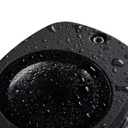 Вуличний настінний світильник ZEVI 1xGU10/10W/230V IP54 антрацит