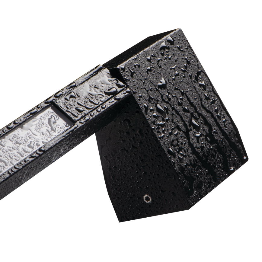 Уличный светодиодный настенный светильник YALTE LED/11W/230V 4000K IP54 черный