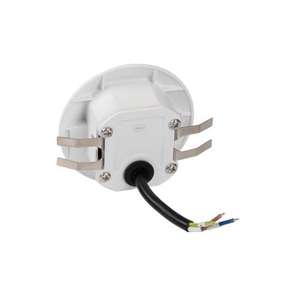 LED світильник для сходів з датчиком руху та датчиком сутінків EXIN LED/2,5W/230V 4000K IP65 білий круглий