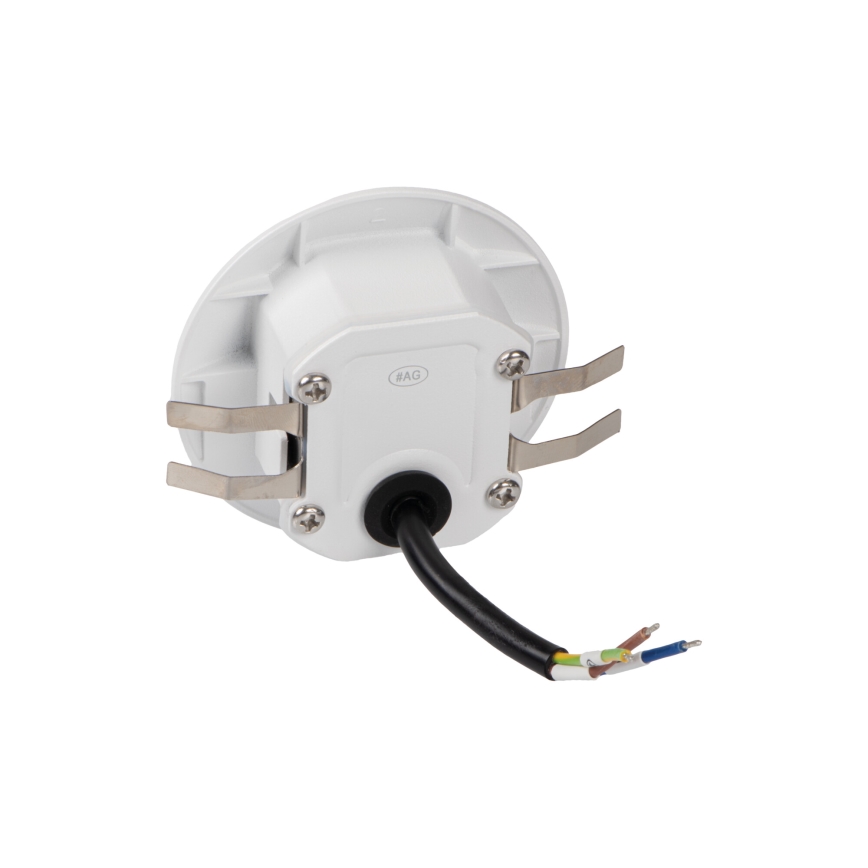 LED світильник для сходів з датчиком руху та датчиком сутінків EXIN LED/2,5W/230V 4000K IP65 білий круглий