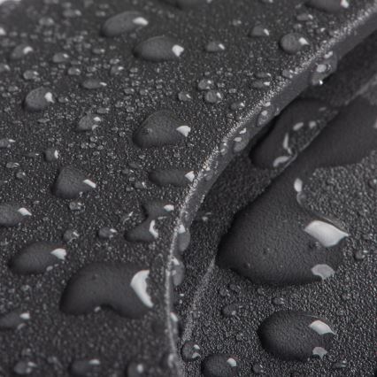 LED сходовий світильник із датчиком руху та сутінків EXIN LED/2,5W/230V 4000K IP65 антрацитовий круглий