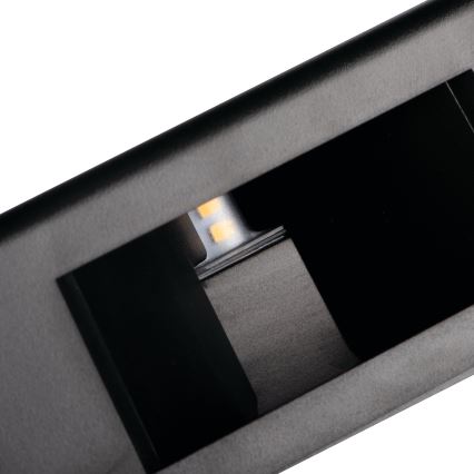 Уличный настенный светильник REFAZI LED/6W/230V IP54 черный