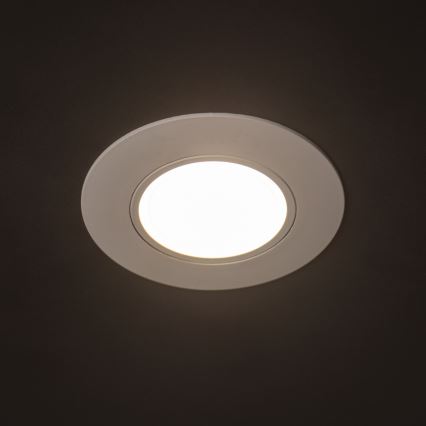 LED вбудований стельовий світильник FIZU LED/4W/230V 3000/4000/6500K білий