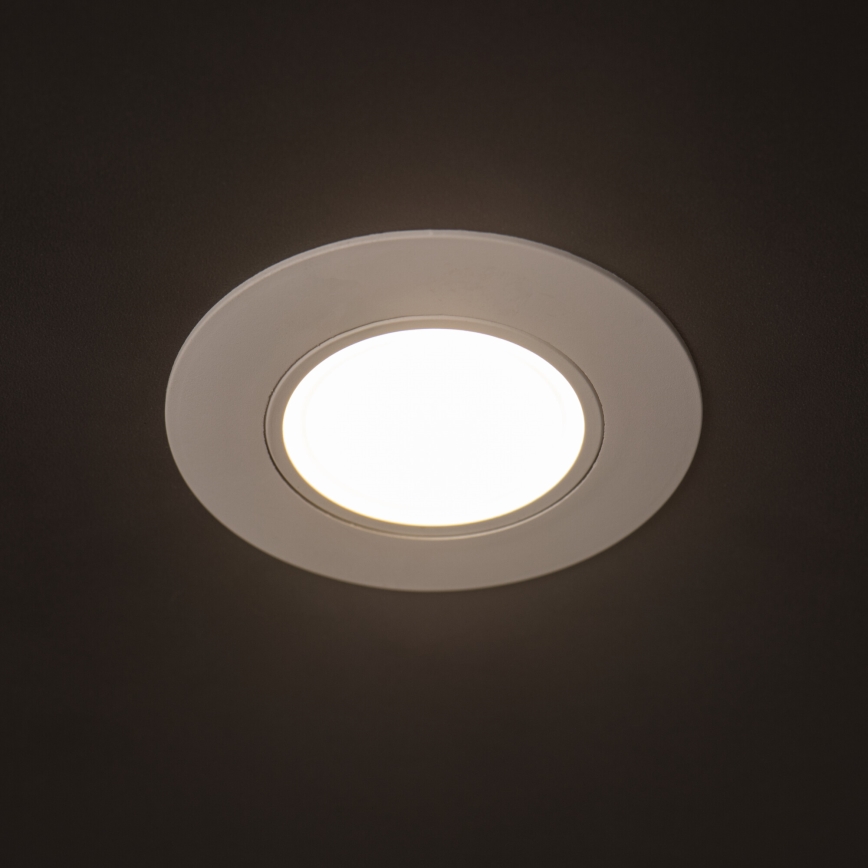 LED вбудований стельовий світильник FIZU LED/4W/230V 3000/4000/6500K білий