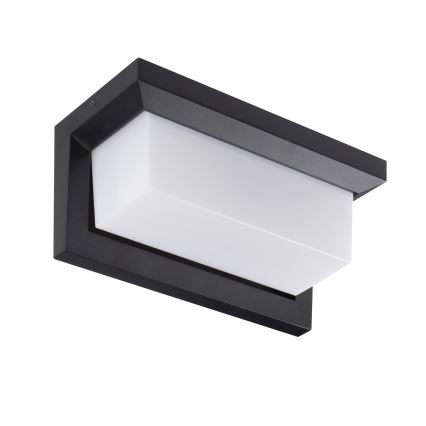 Зовнішній настінний світильник LERTO 1xE27/15W/230V IP54 чорний