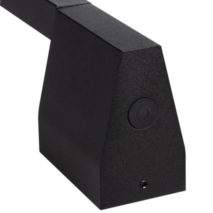 Зовнішній настінний світильник LED YALTE, 9 Вт, 230 В, 3000/4000/6500 К, 61,5 см, IP54, чорний
