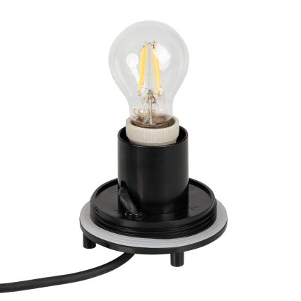 Вулична лампа STONO 1xE27/20W/230V, діам. 40 см, IP65, бежевого кольору