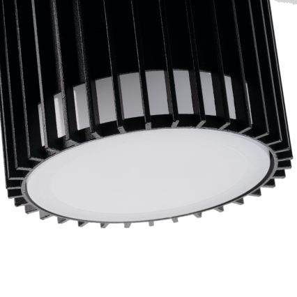 Зовнішній настінний точковий світильник RADILO 2xGU10/11W/230V IP44 чорний
