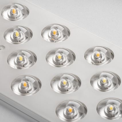 LED стельовий світильник LIXAN з регульованою яскравістю LED/47W/230V 3000-6500K діаметр 38,6 см білий/сріблястий + пульт дистанційного керування