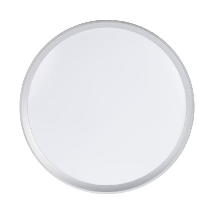 Диммируемый потолочный светильник LED LIXAN LED/65W/230V 3000-6500K Ø 48,6 см белый/серебристый + пульт дистанционного управления