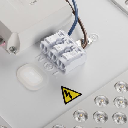 Диммируемый потолочный светильник LED LIXAN LED/65W/230V 3000-6500K Ø 48,6 см белый/серебристый + пульт дистанционного управления