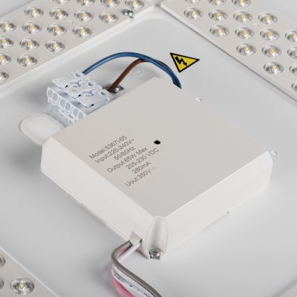 Диммируемый потолочный светильник LIXAN LED/65W/230V 3000-6500K диам. 48,6 см белый/черный + пульт ДУ