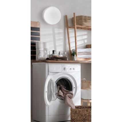 Потолочный светильник для ванной комнаты PERAZ 1xE27/15W/230V ⌀ 25 см IP44