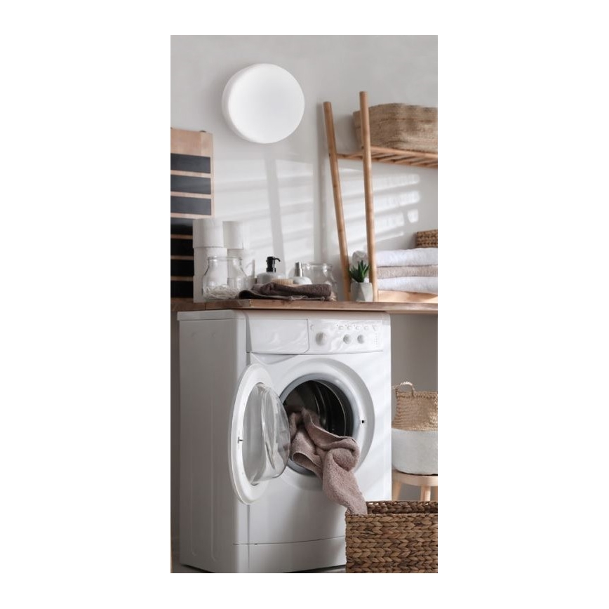 Потолочный светильник для ванной комнаты PERAZ 1xE27/15W/230V ⌀ 25 см IP44