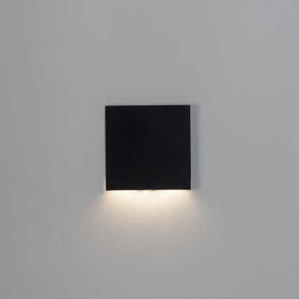 LED-світильник для сходів MAGNIK LED/1,7W/230V 2700/3300/3900/4600/5700K чорний квадратний