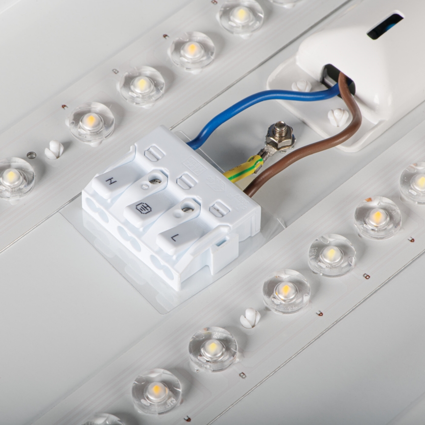 Стельовий LED світильник LINCEA LED/15/20/24W/230V 3000/4000/6500K IK08 IP40