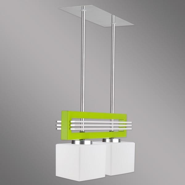 Kemar SG/2/G/K - Підвісний світильник SANGA 2xE14/60W/230V