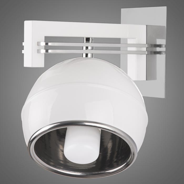 Kemar SG/KU/K/WH - Настінний світильник QUARA 1xE27/60W/230V