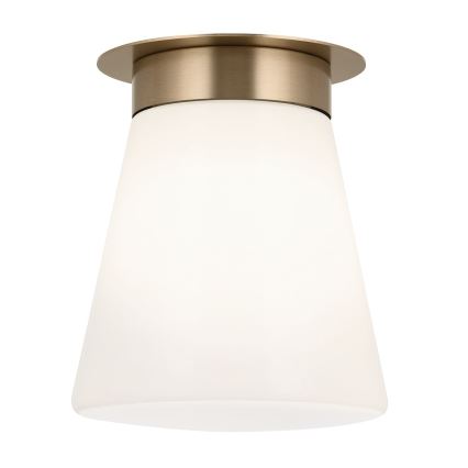 Kichler - Стельовий світильник ALBERS 1xE27/40W/230V діаметр 21,6 см бронзовий
