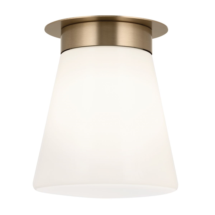 Kichler - Стельовий світильник ALBERS 1xE27/40W/230V діаметр 21,6 см бронзовий