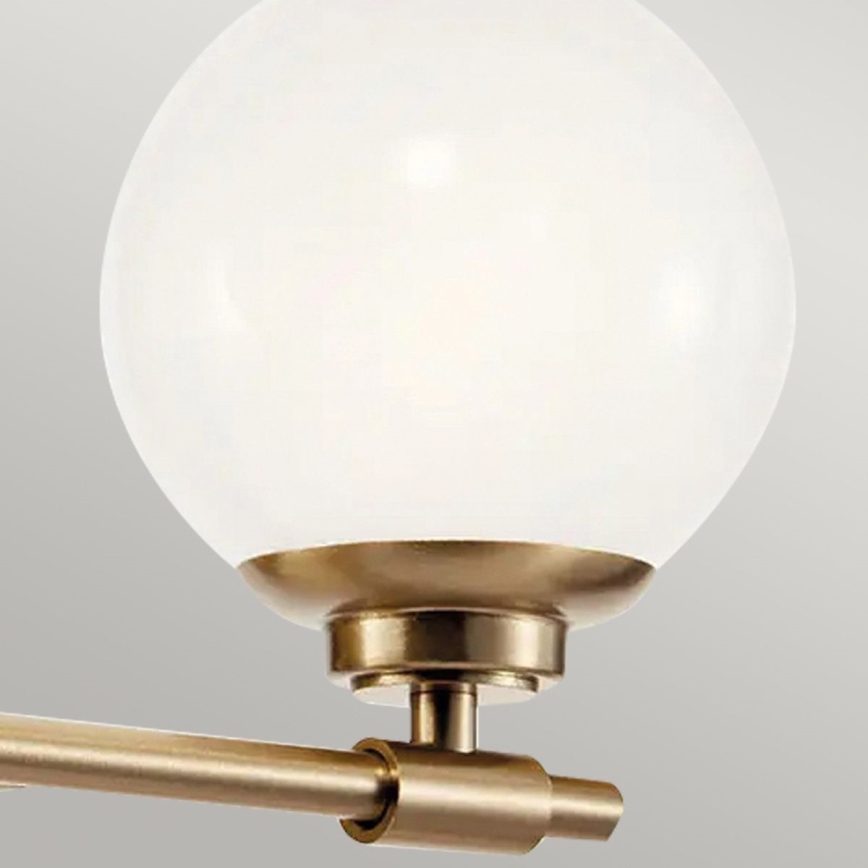 Kichler - LED Настінний світильник для ванної кімнати BENNO 2xG9/3W/230V IP44 латунний