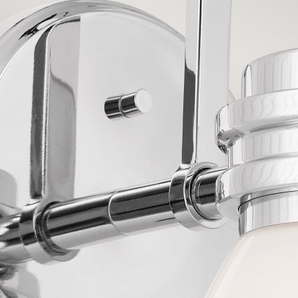 Kichler - Светодиодный настенный светильник для ванной FARUM 1xG9/3W/230V IP44 блестящий хром