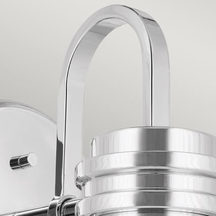Kichler - Светодиодный настенный светильник для ванной FARUM 1xG9/3W/230V IP44 блестящий хром