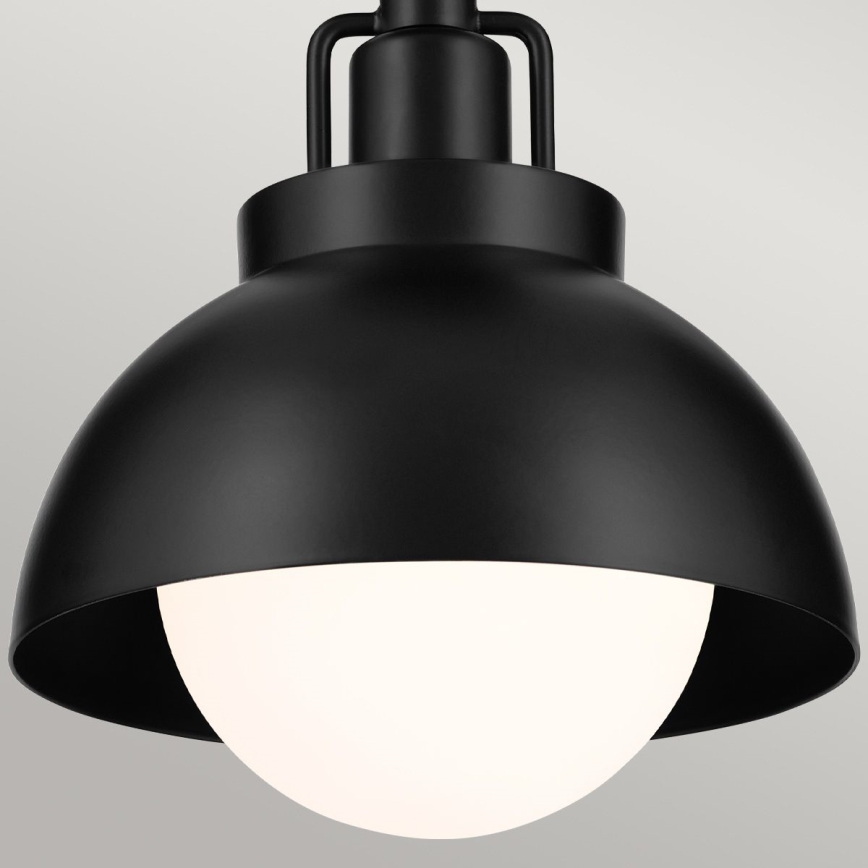 Kichler - Настенная лампа NIVA 1xE27/40W/230V черный