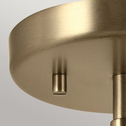 Kichler - Настенная лампа NIVA 1xE27/40W/230V латунь