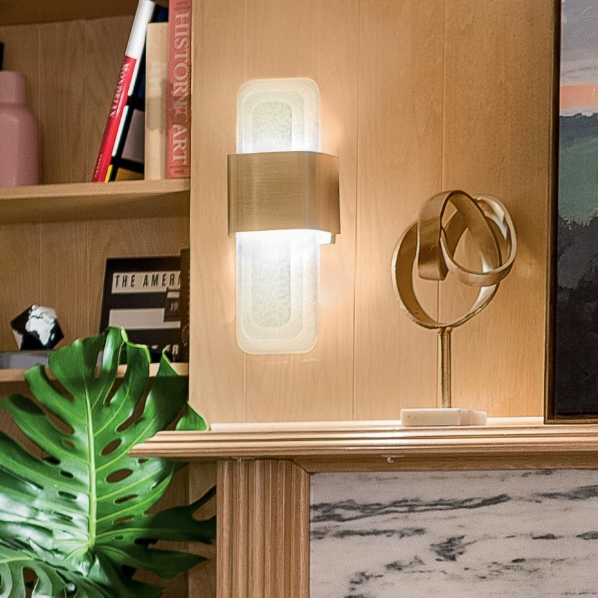Kichler - Светодиодный настенный светильник SERENE LED/16W/230V латунь
