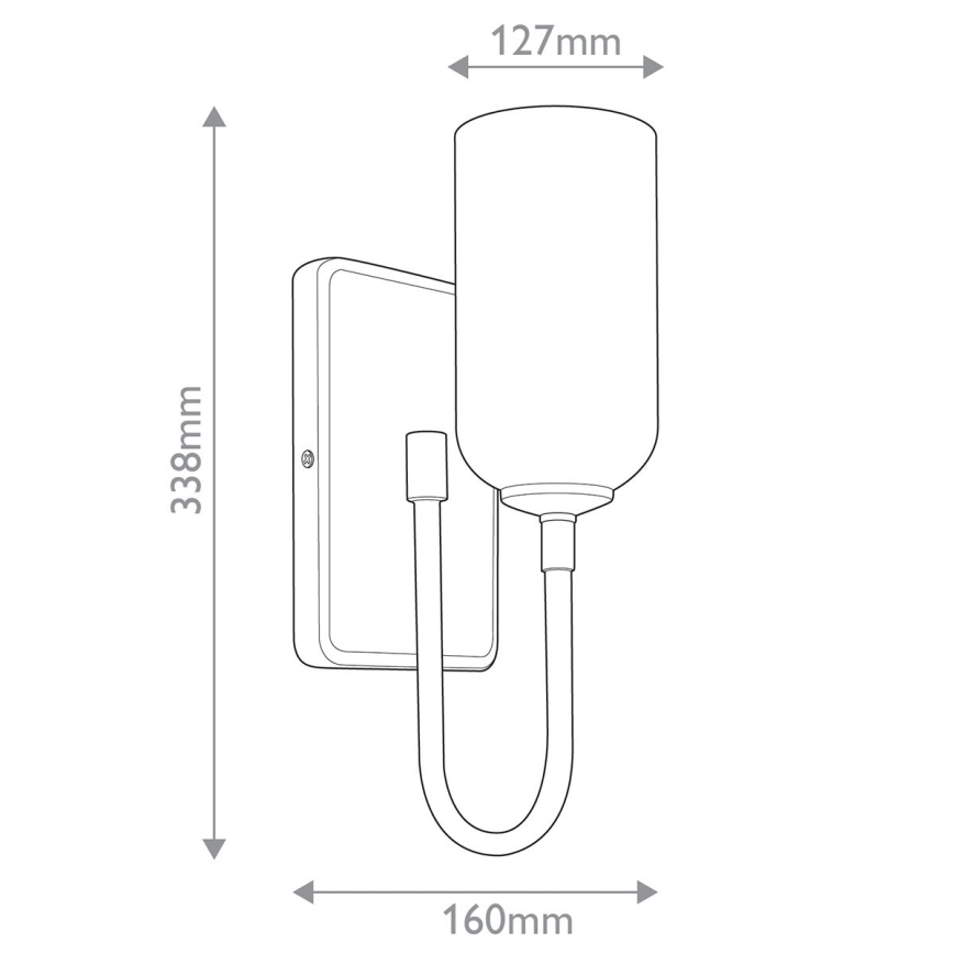 Kichler - LED-светильник для ванной комнаты SOLIA 1xG9/3W/230V IP44, золотой