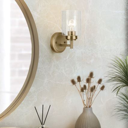 Kichler - Настенная лампа WINSLOW 1xE27/60W/230V латунь