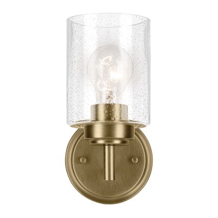 Kichler - Настенная лампа WINSLOW 1xE27/60W/230V латунь