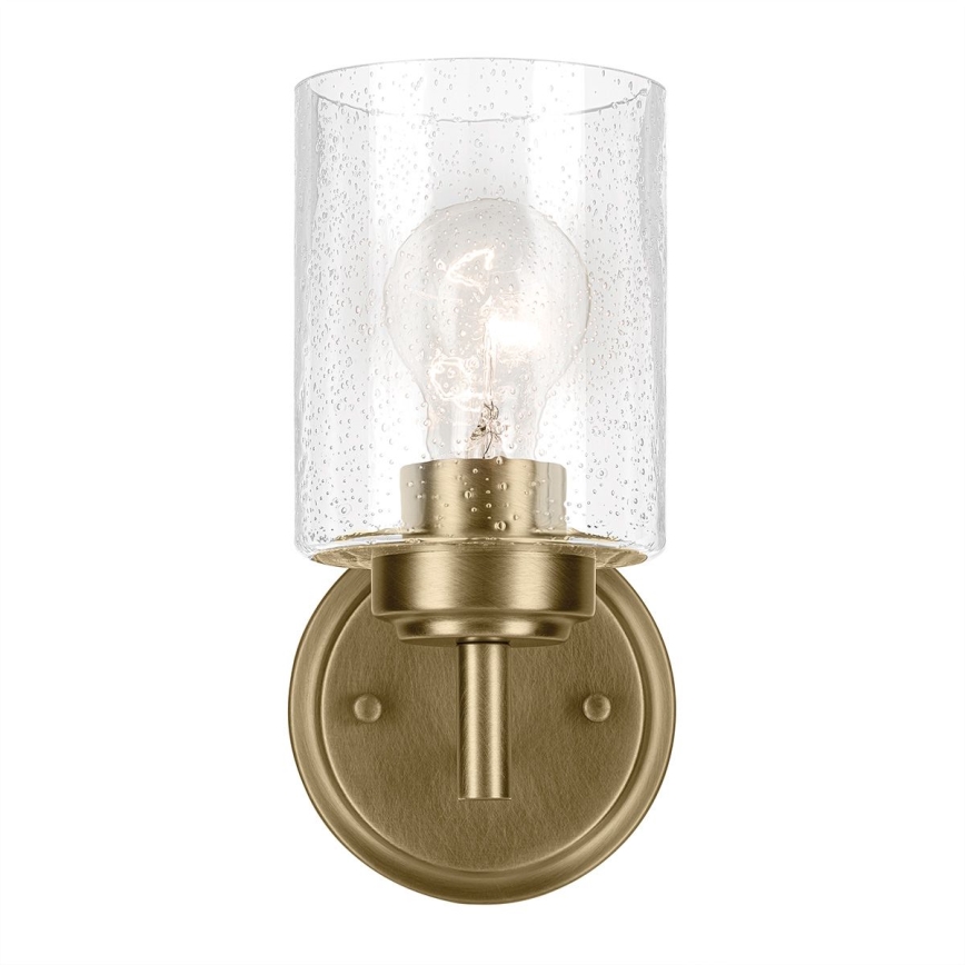 Kichler - Настенная лампа WINSLOW 1xE27/60W/230V латунь