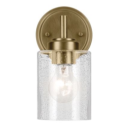 Kichler - Настенная лампа WINSLOW 1xE27/60W/230V латунь