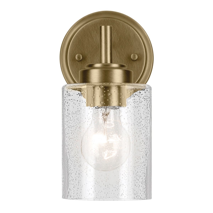 Kichler - Настенная лампа WINSLOW 1xE27/60W/230V латунь