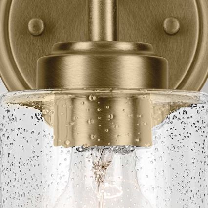 Kichler - Настенная лампа WINSLOW 1xE27/60W/230V латунь