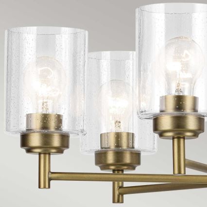 Kichler - Люстра на цепи WINSLOW 5xE27/60W/230V диаметр 50,2 см латунь