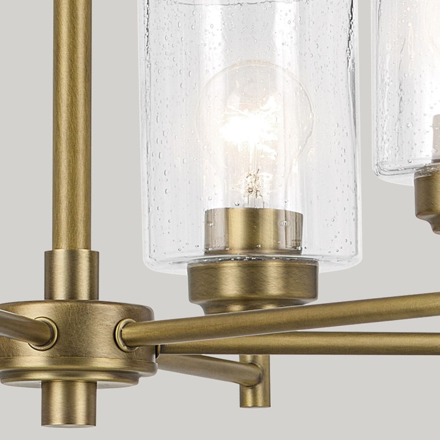 Kichler - Люстра на цепи WINSLOW 6xE27/60W/230V диаметр 66 см латунь