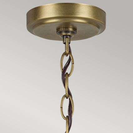 Kichler - Люстра на цепи WINSLOW 6xE27/60W/230V диаметр 66 см латунь