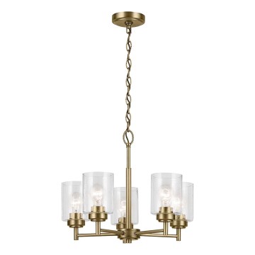Kichler - Люстра на цепи WINSLOW 5xE27/60W/230V диаметр 50,2 см латунь