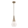 Kichler - Люстра на штанзі DEELA 1xE27/60W/230V діаметр 17,8 cm латунний