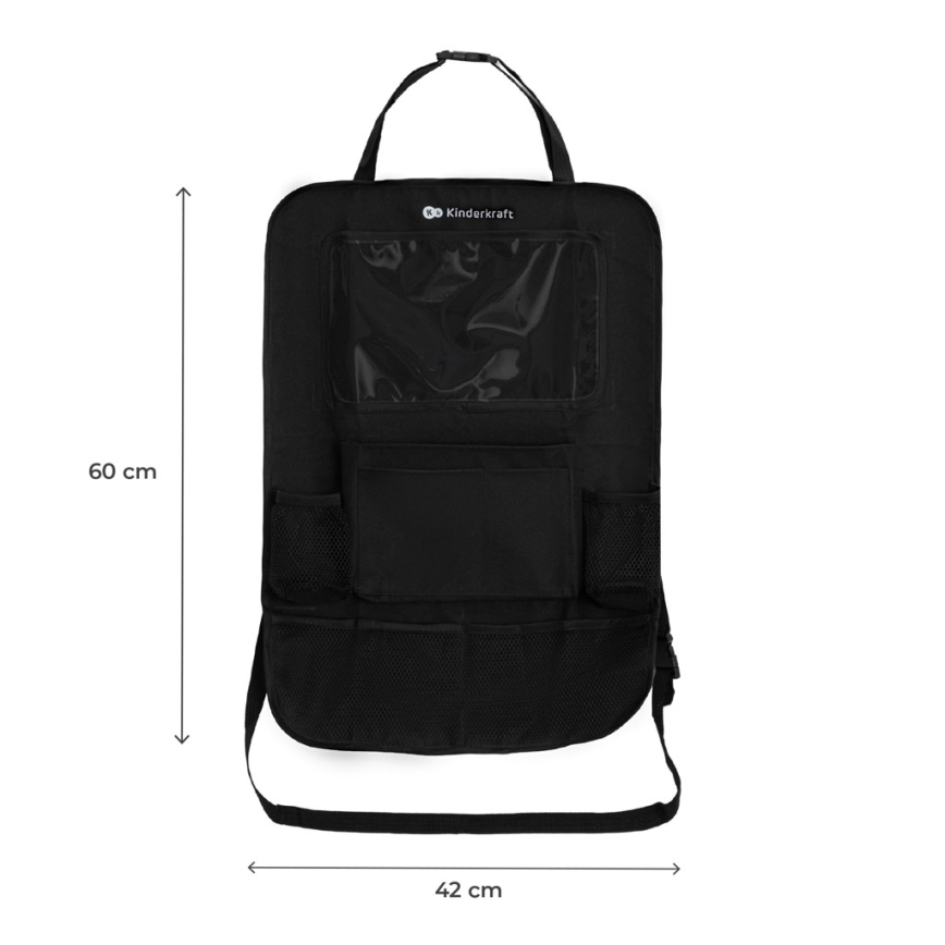 KINDERKRAFT - автомобильный органайзер, черный