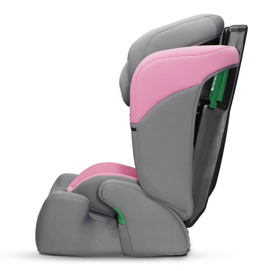 KINDERKRAFT - Автокресло COMFORT UP i-Size (76-150 см) серый/розовый