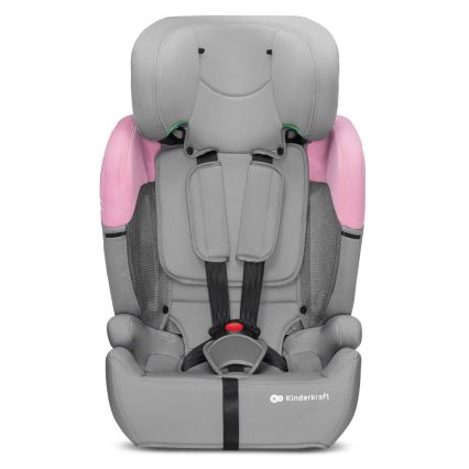 KINDERKRAFT - Автокресло COMFORT UP i-Size (76-150 см) серый/розовый