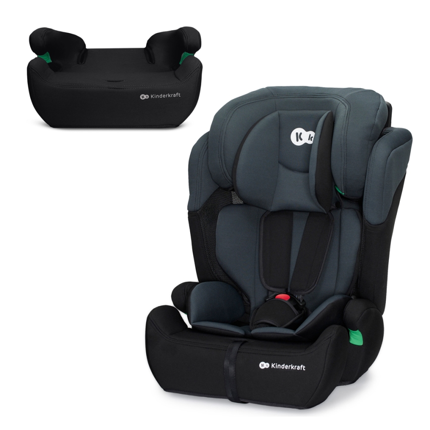 KINDERKRAFT - Автокресло COMFORT UP i-Size (76-150 см) темно-серый