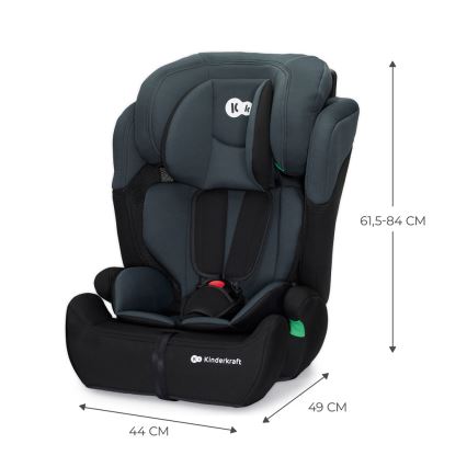 KINDERKRAFT - Автокресло COMFORT UP i-Size (76-150 см) темно-серый